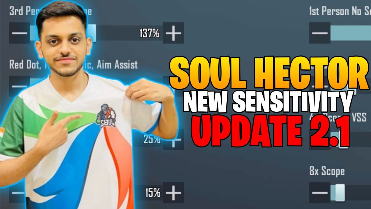 2.1 New Zero Recoil Sensitivity | Soul Hector Sensitivity Code 🔥