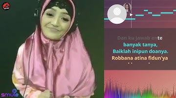 Si Udin Bertanya Duet Siti Badriah Karaoke Bareng Artis (smule)