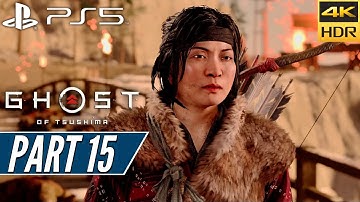 GHOST OF TSUSHIMA (PS5) Walkthrough Gameplay PART 15 [4K 60FPS HDR] - No Commentary