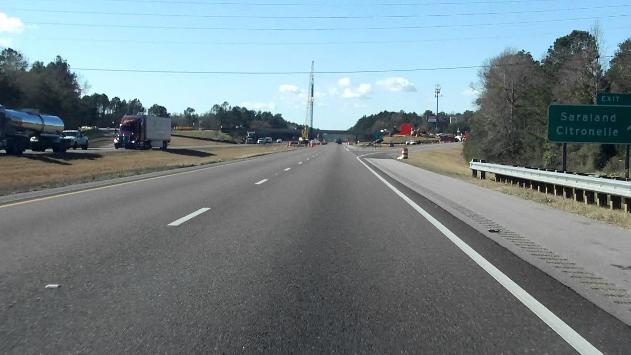 Interstate 65 Alabama (Exits 19 to 9) southbound YouTube