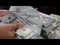 Asmr money manifest 2022  playing  counting 100000 cash no talking