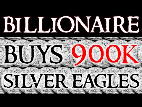 Texan Billionaire Drops 50 Million on Silver and Gold including 900 THOUSAND Silver Eagles