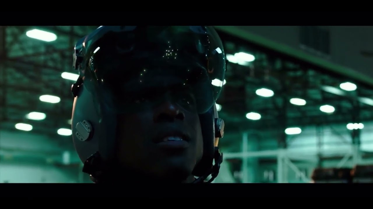Pixels (2015) - Galaga Attack on Guam Air Force Base