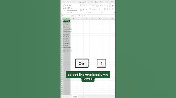 Dont resize columns to fit text in Excel💥Use this fit-to-cell trick #exceltips #exceltricks #shorts