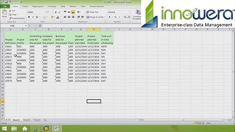 CJ20N - Create Project Master