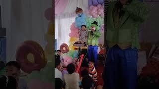 Ahira's bday puppet show