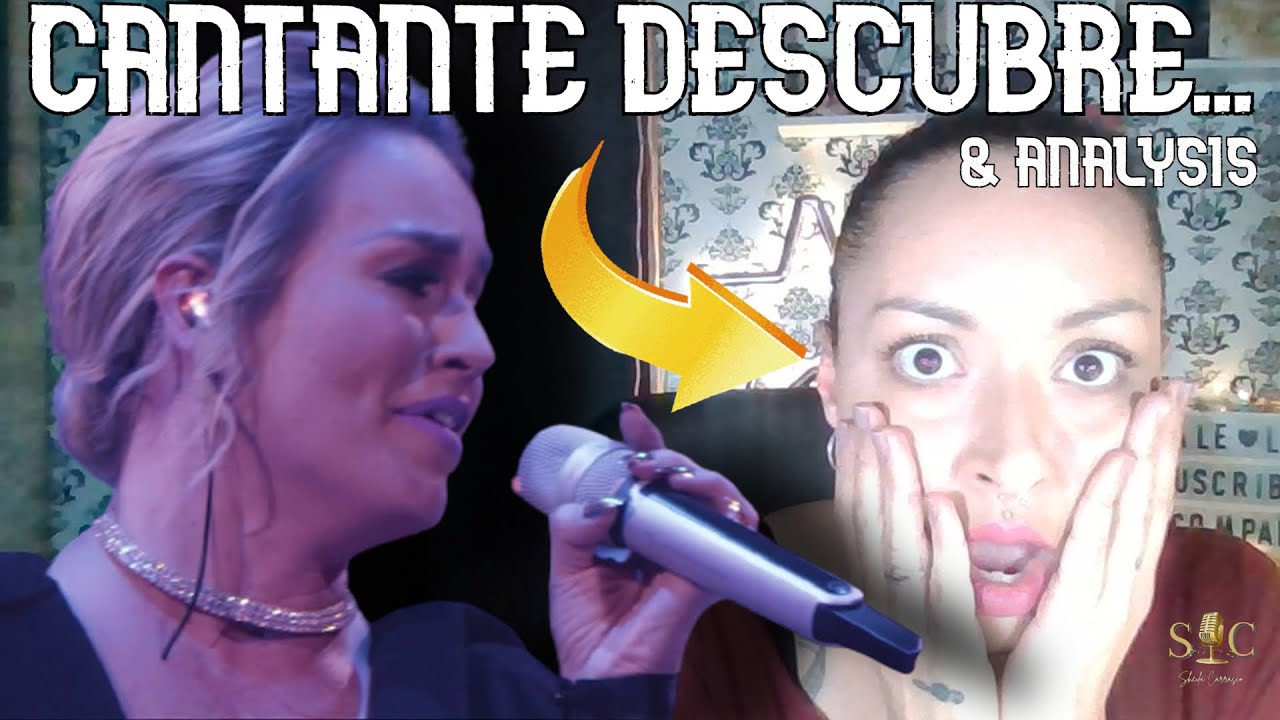 MARIA JOSÉ 😱 NO ME ESPERABA ESTO 😱 en vivo cantante ESPAÑOLA REACTION & ANALYSIS