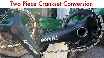 Upgrading to a Two Piece Crankset: Process and Results on a Gravel Bike   4K