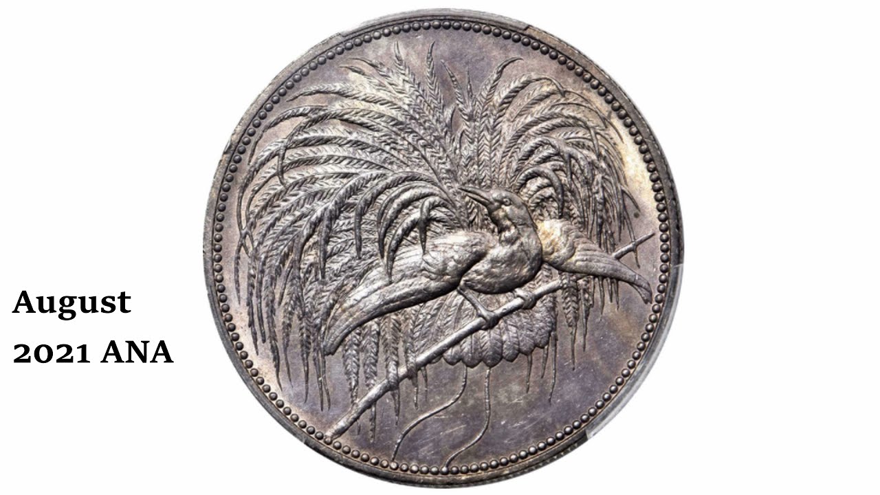 GERMAN NEW GUINEA SILVER 5 Mark 1894 (PCGS MS-65 Gold Shield) - 2021 ANA Auction Sold $ 28,800