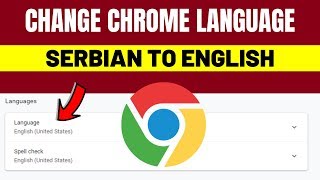 Change Chrome Language From Serbian To English | How to Change Chrome language into English 2019 screenshot 5