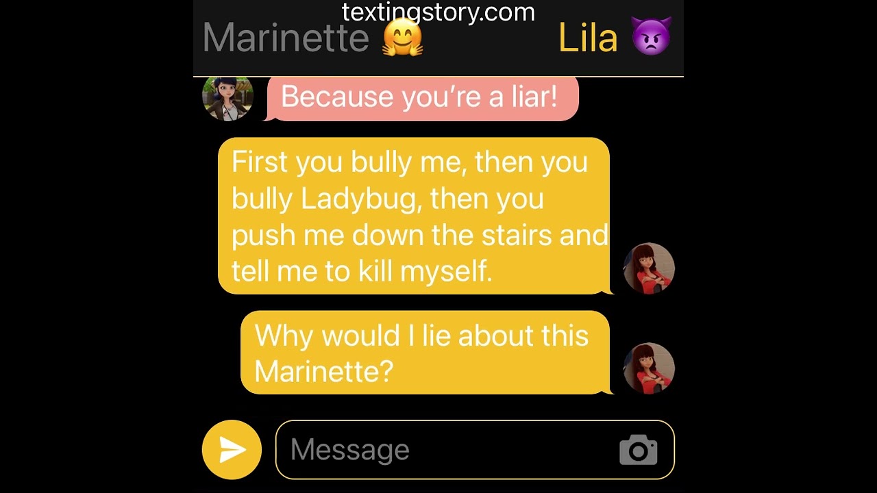 Lie-La Makes Marinette Leave Paris Part 1 | Texting Story