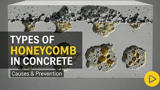 types of honeycomb in concrete