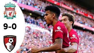 Liverpool vs Bournemouth 9-0 Highlights | Premier League - 2022