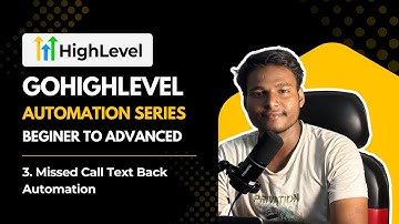 GoHighLevel Automation Series || Episode 3: Missed Call Text Back Automation in GoHighLevel
