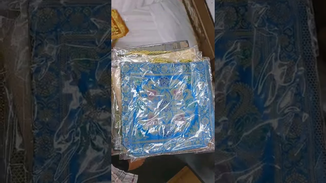 Banarasi Bags.    Size 10 x 10 inch. JAP . Jai Ambe Plastics Bags . 9326530611 / 9920386676