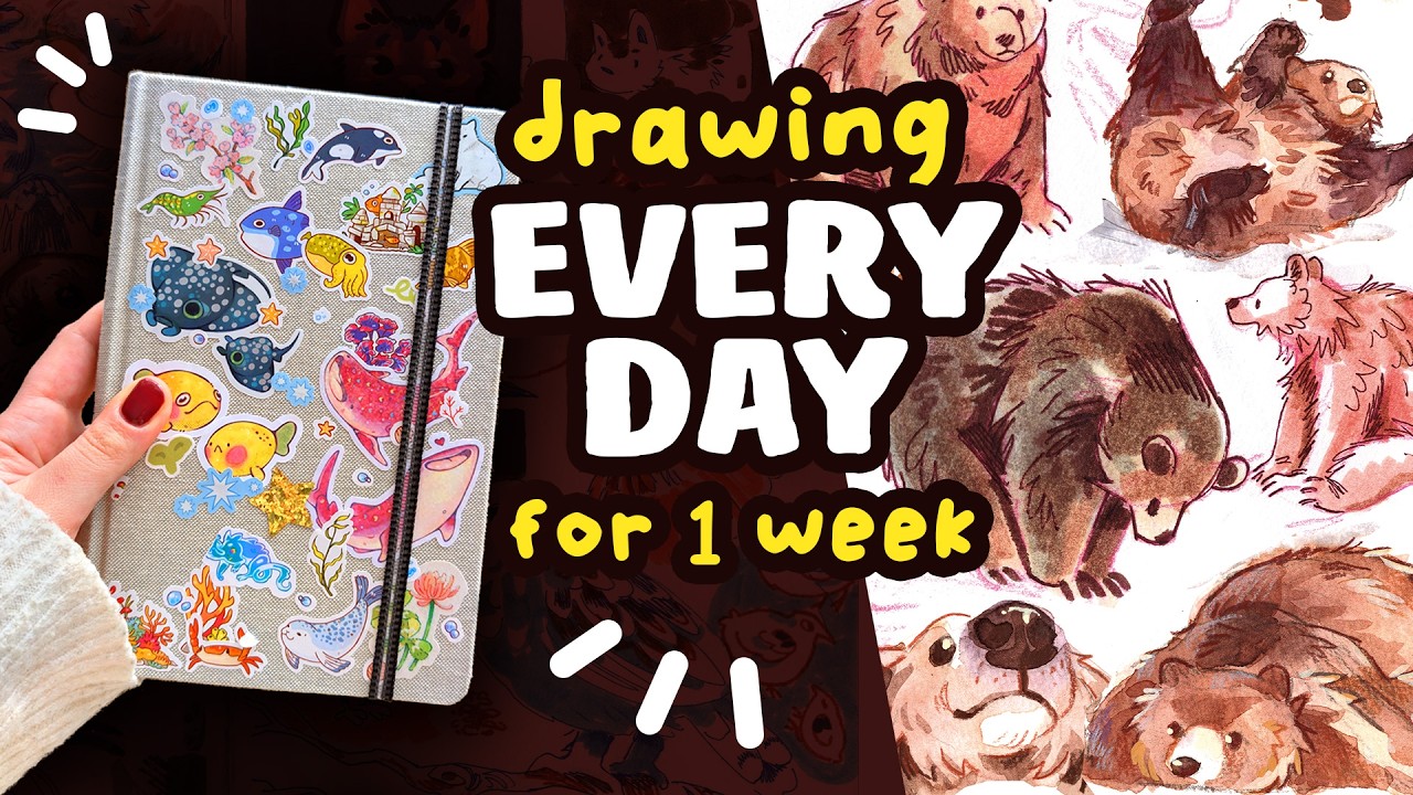 I drew every day for 7 days - here's what I learned