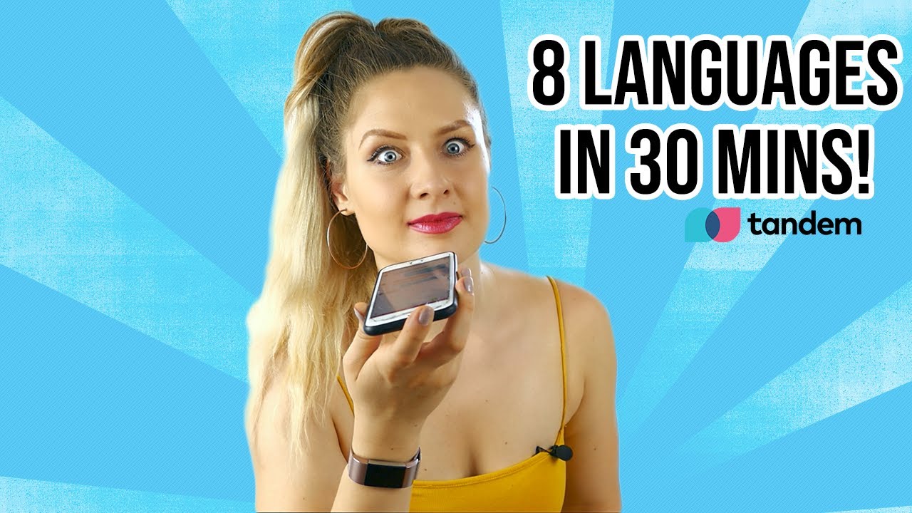 SPEAKING AS MANY LANGUAGES AS POSSIBLE IN 30 MINS (WITH RANDOM PEOPLE!)