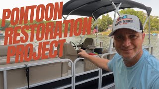 Pontoon restoration project | Putting the boat back together and getting out on the water | Part 2