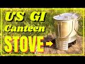 Diy us canteen cup stove  really works 