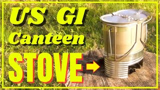 DIY US Canteen Cup Stove [ Really Works! ]
