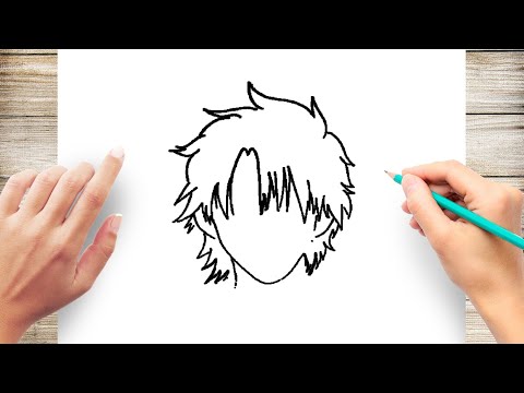 How To Draw Anime Boy Hair Drawing Realistic Anime Hair | Flickr
