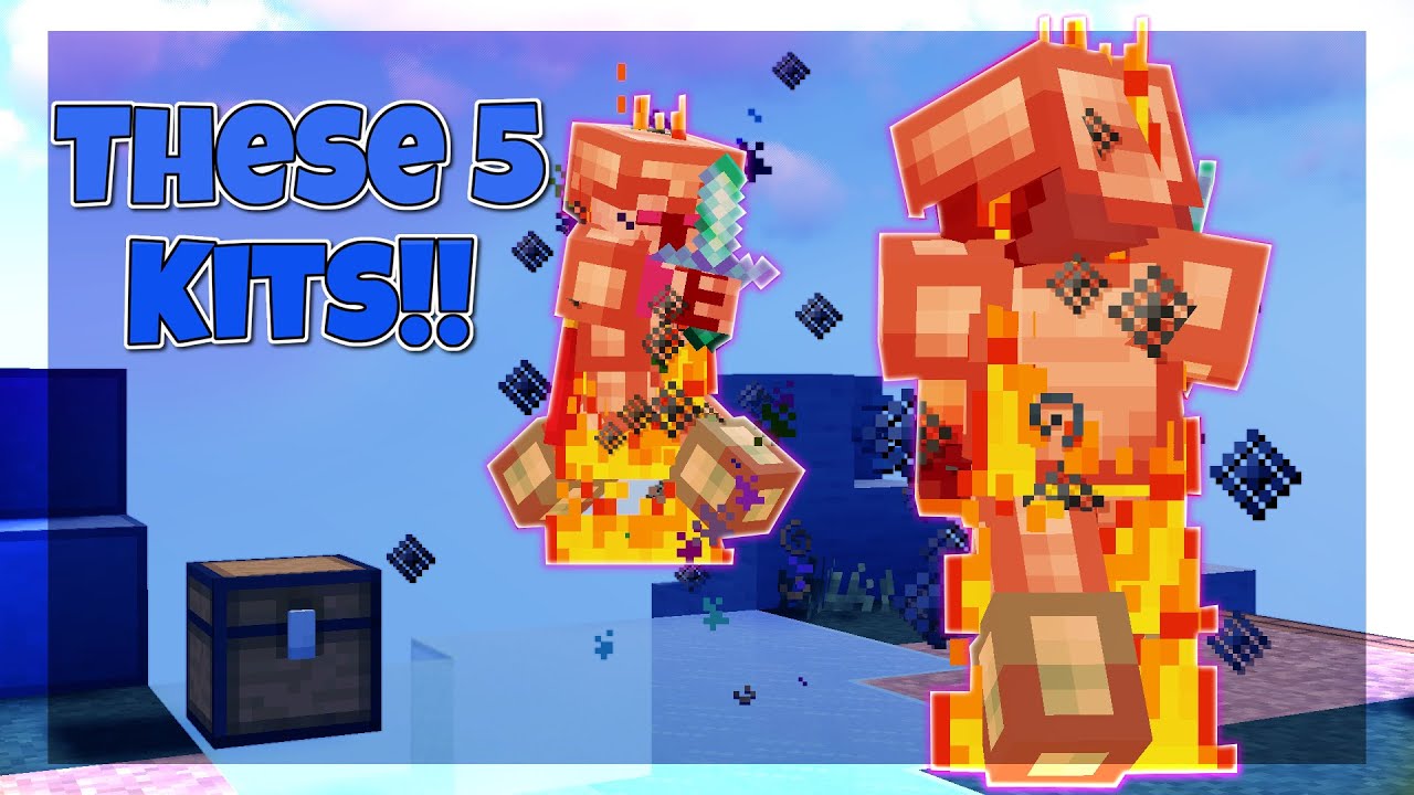The best 5 kits to get wins in Skywars Duels!!!