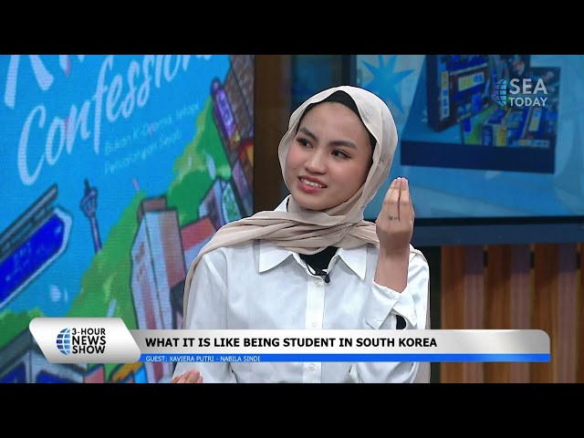 Talkshow with Xaviera Putri : What It Is Like Being Student In South Korea (Part 1/2) class=