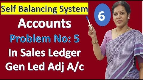 6. Self Balancing System Problem No: 5 from Financial Accounting Subject