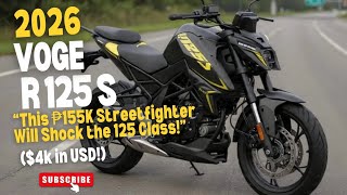 2026 Voge R125S: Price, Design, Specs, Features. Availability