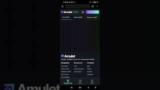 amulet buying cover in mainnet tutorial screenshot 1