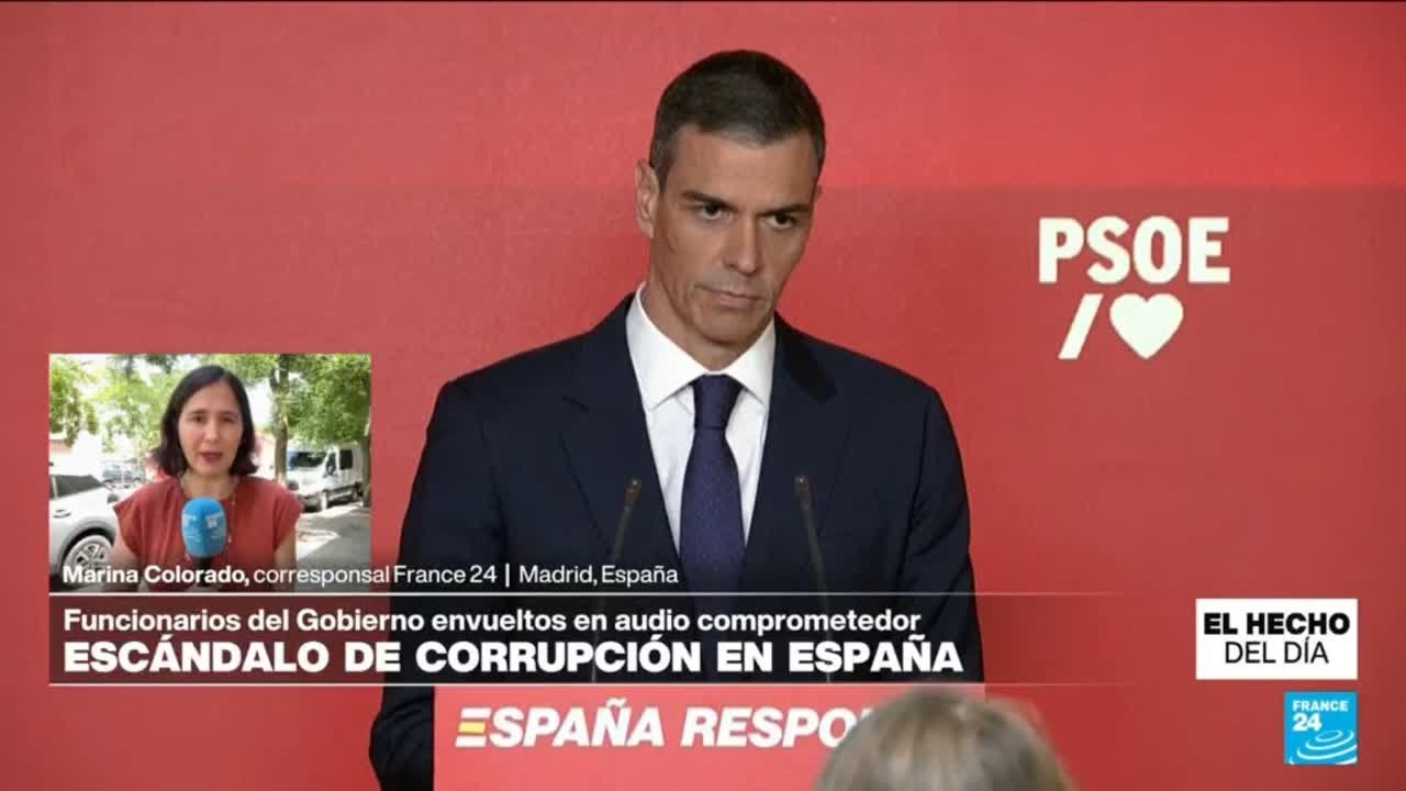 Informe desde Madrid: dimite exsecretario del PSOE tras escándalo de corrupción • FRANCE 24 Español