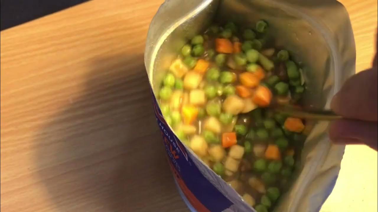 Freeze Dried Beef Stew Taste Test YouTube