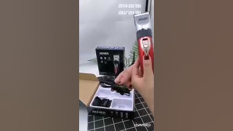 Tông đơ cắt tóc tại nhà, tông đơ Jichen JC-0817