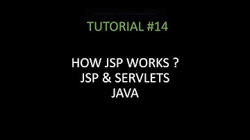 #14 JSP and Servlets | How JSP Works ? | Web Technology Java