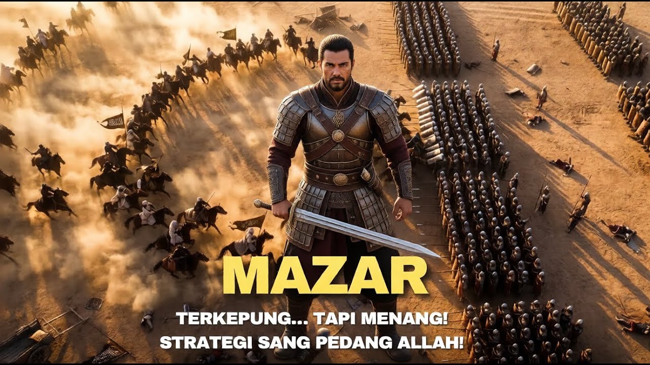 Perang Mazar: Bagaimana Pasukan Khalid bin Walid Menghancurkan Musuh 10 Kali Lebih Besar?