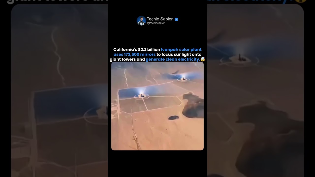 California's $2.2 Billion Solar Mirror Megaproject ☀️🤯