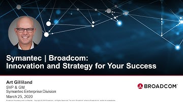 Webinar - Symantec | Broadcom: Innovation and Strategy for Your Success