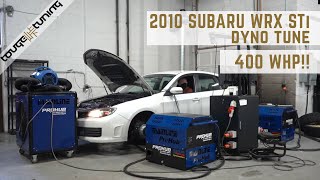 2010 SUBARU WRX STI STAGE 3 DYNO TUNE | 397.8WHP & 360.3TQ