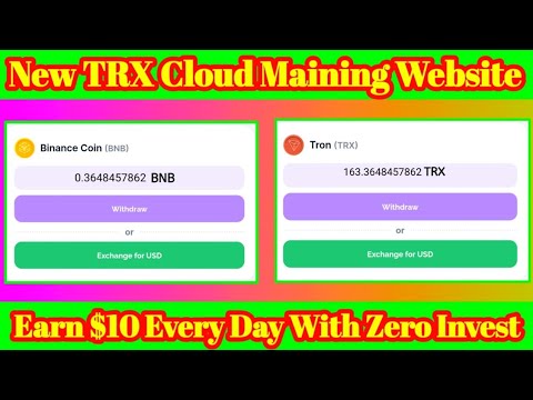 New Free Cloud Mining Site 2023 | Earn Free $10 BTC, LTC, TRX Daily | New Free Bitcoin Mining Site