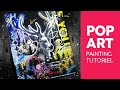 COLLAGE DEMO: Pop art - Painting - Tutoriel