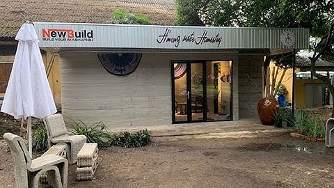 Sinh viên Việt xây nhà bằng công nghệ in 3D