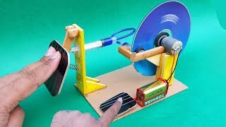 How to Make A Hydraulic Brake Project | Disk Braking Science Project | Hydraulic Disk Braking System
