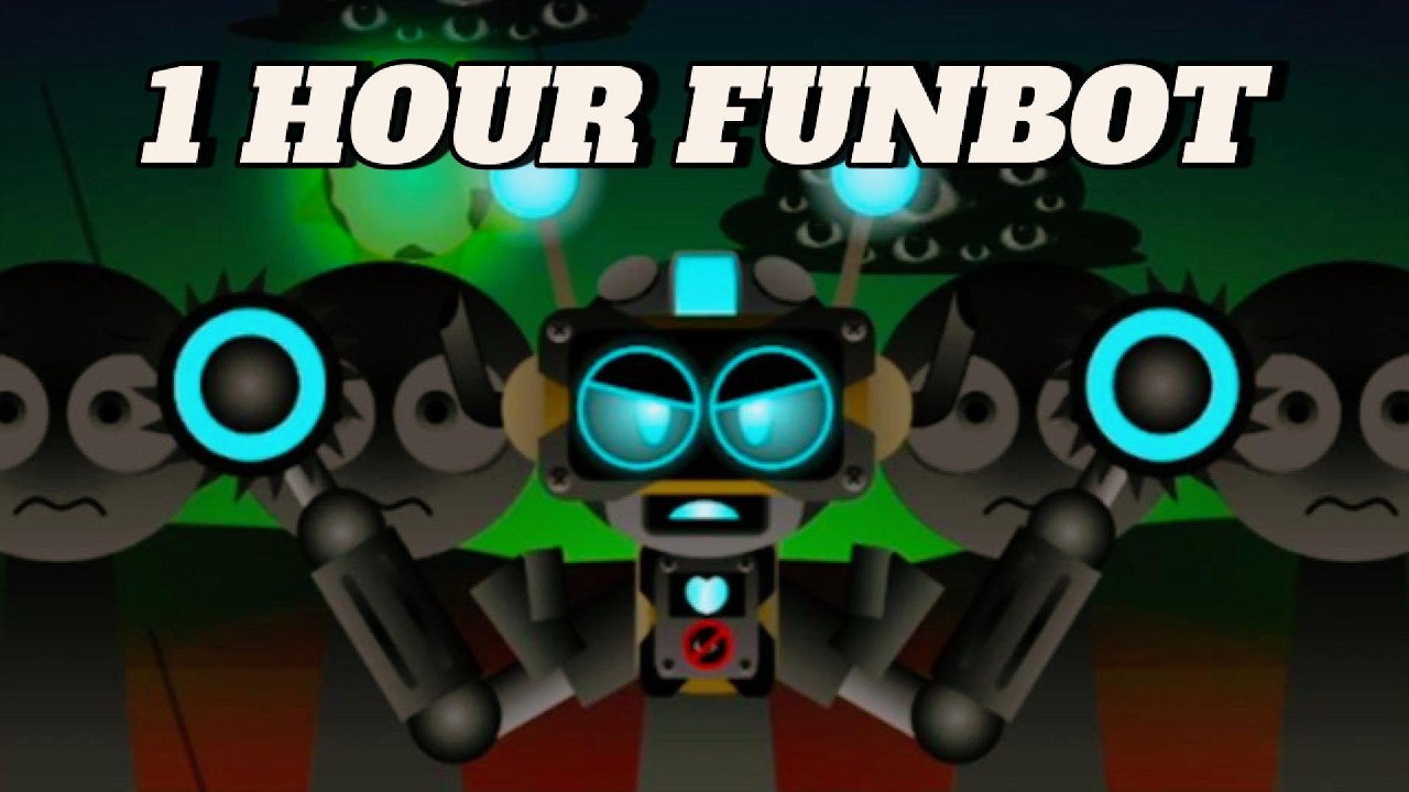 Sprunki Funbot Hyper Shifted Phase 4 New Sound 1 hour | Horror Mod Full ...
