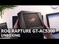 ASUS ROG RAPTURE GT-AC5300 UNBOXING - All-in-one gaming router for VR gaming and 4K streaming