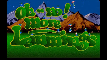 Oh No! More Lemmings (Amiga 500 longplay)