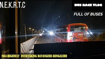 NH4 Rider | Overtake | NWKRTC | KSRTC | Bus race |
