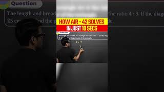 How AIR-42 Prashant Jain Solves Math Problems Mentally in 10 Sec #air42 #jeeadvanced #jee #iitjee