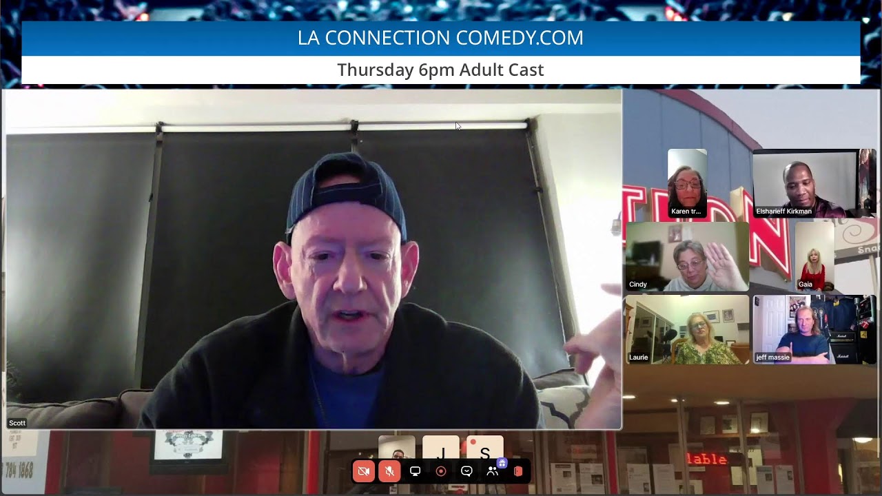 LA Connection Comedy Live Improv Thursday 6pm Adult Cast: 12.11.2025