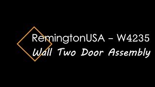 RemingtonUSA - Wall Two Door Assembly - RTA Cabinets