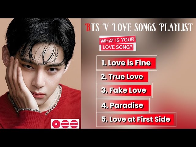 BTS What Is Your Love Song | Taehyung What Is your love Song